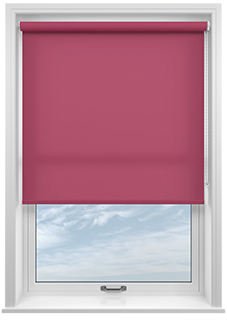 Roma, Hot Pink - Twist&Fit Roller Blind